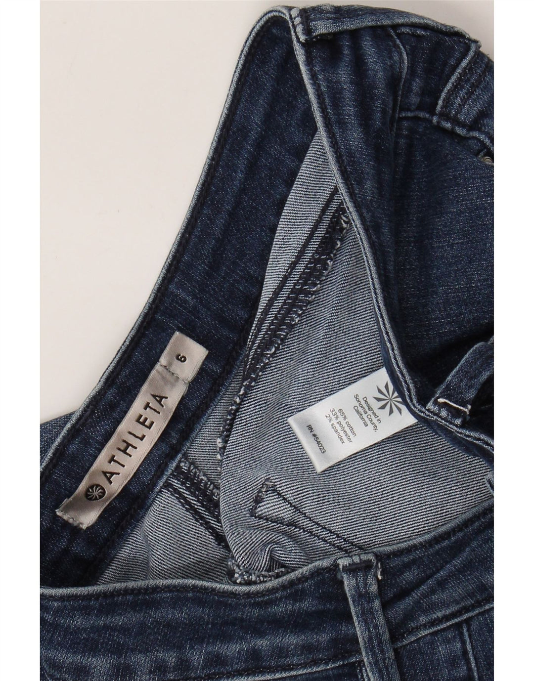 ATHLETA Jeans skinny da donna US 6 medi W30 L29 cotone blu