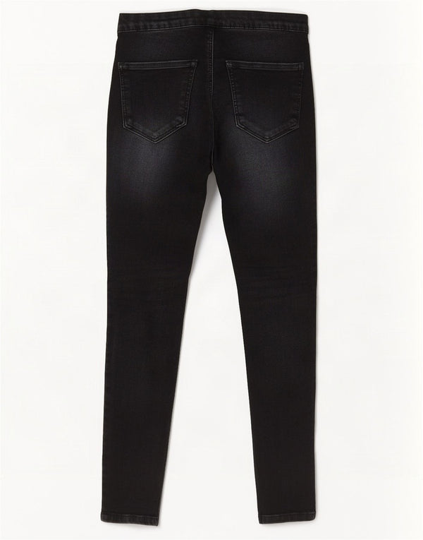 Jeans skinny da donna Topshop W26 L30 cotone nero