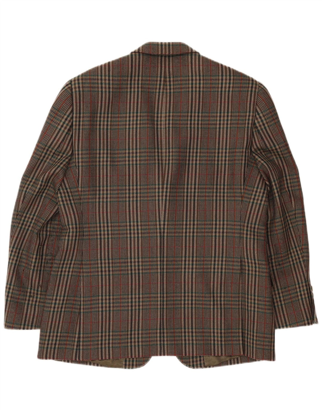 Giacca blazer da uomo a 2 bottoni MAGEE UK 38 media pied de poule kaki