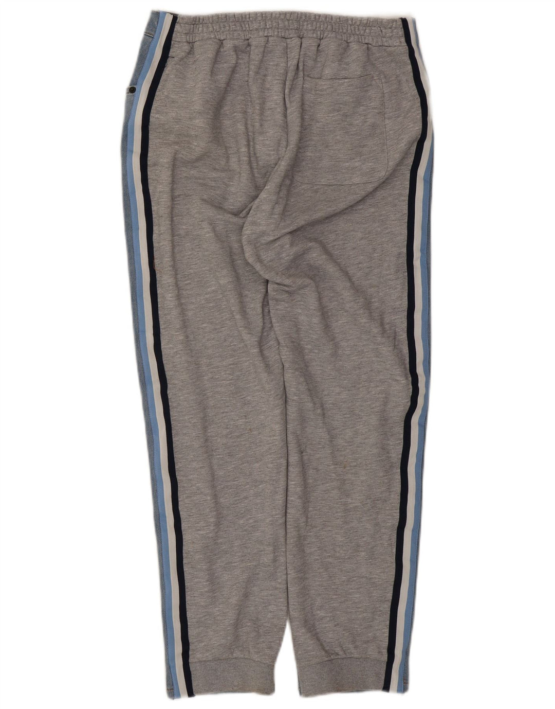 FRENCH CONNECTION Jeans slim da donna UK 12 Medium W30 L28 Blu Colourblock