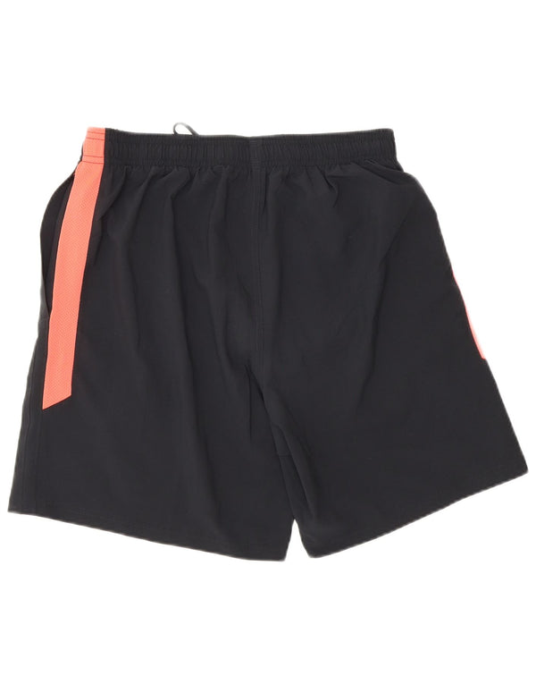 Pantaloncini sportivi Under Armour da uomo Heat Gear Medium Black Colourblock