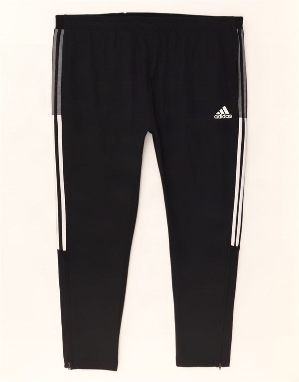 Pantaloni da tuta Adidas Aeroready da uomo 3XL poliestere nero