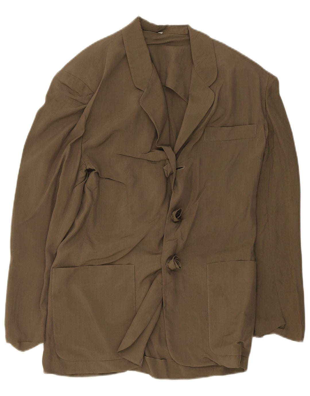 Giacca blazer vintage da donna EU 40 verde medio