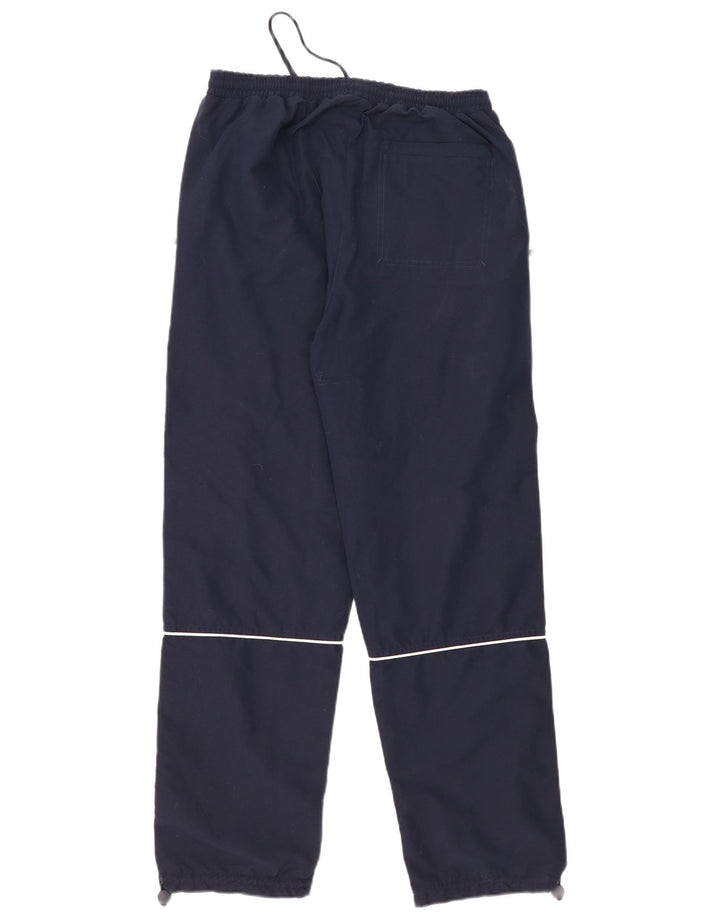 Pantaloni da tuta da uomo Reebok Small in poliestere blu navy