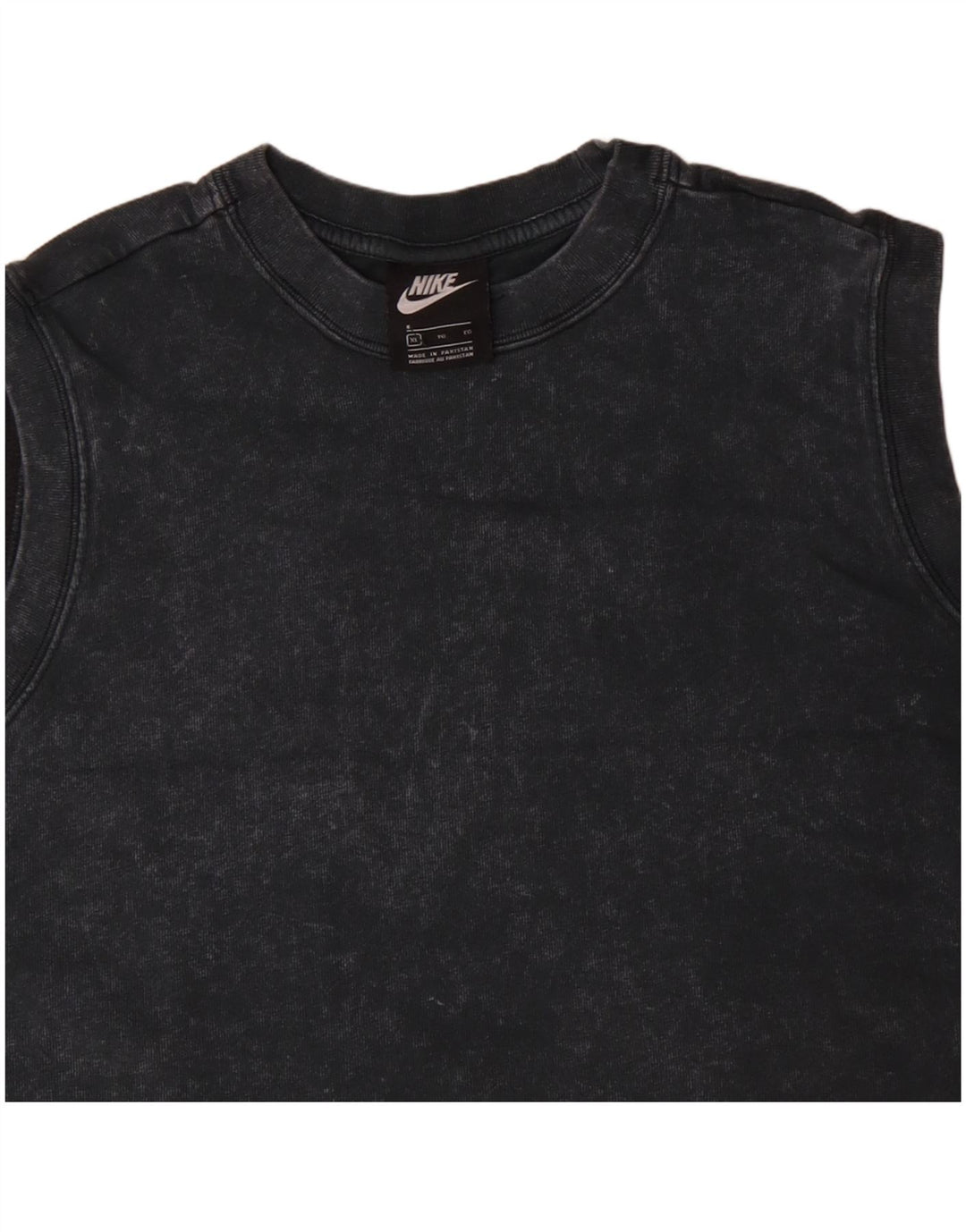Canotta corta da donna NIKE UK 18 XL cotone grigio