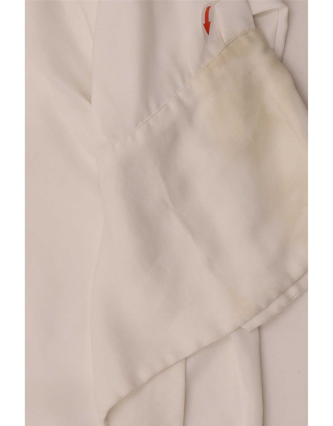 Camicia Zara Donna Camicetta UK 10 Small Bianca Viscosa
