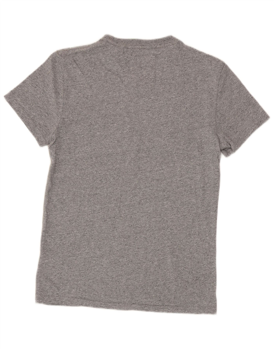 T-shirt grafica da uomo Superdry Top in cotone chiazzato grigio piccolo