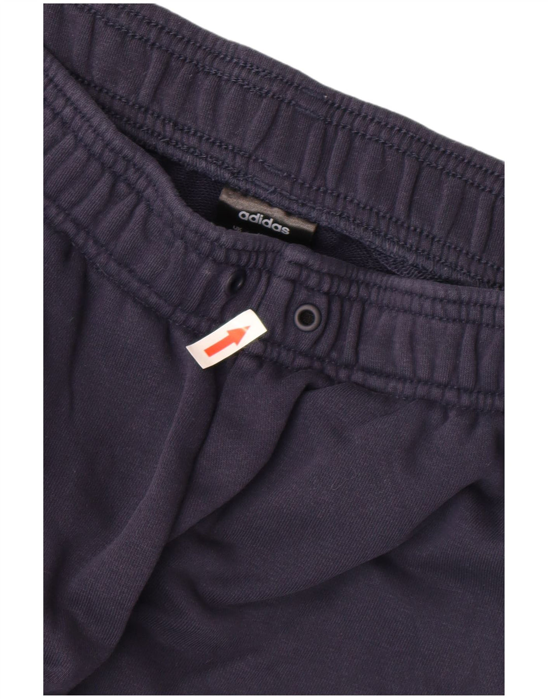 Pantaloni da tuta da uomo Adidas medi in cotone blu navy