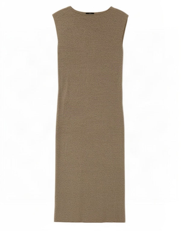 Abito aderente in maglia da donna Zara UK 8 piccolo beige screziato