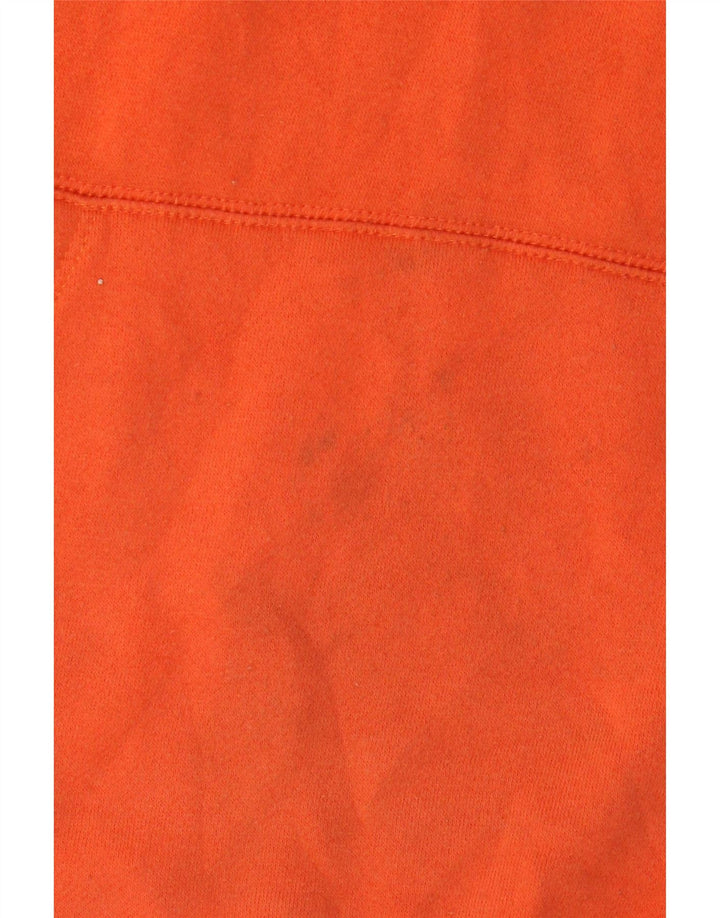 Felpa con cappuccio grafica da bambino Volcom 9-10 anni in cotone arancione medio