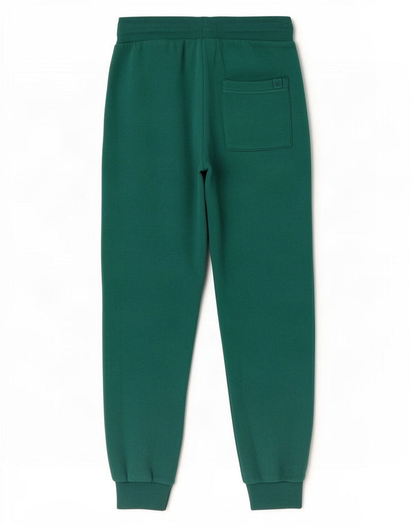 Pantaloni Tuta Bambina Benetton Joggers 10-11 Anni XL Cotone Verde