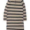 ZARA Womens Long Sleeve Jumper Dress UK 14 Medium Multicoloured Striped