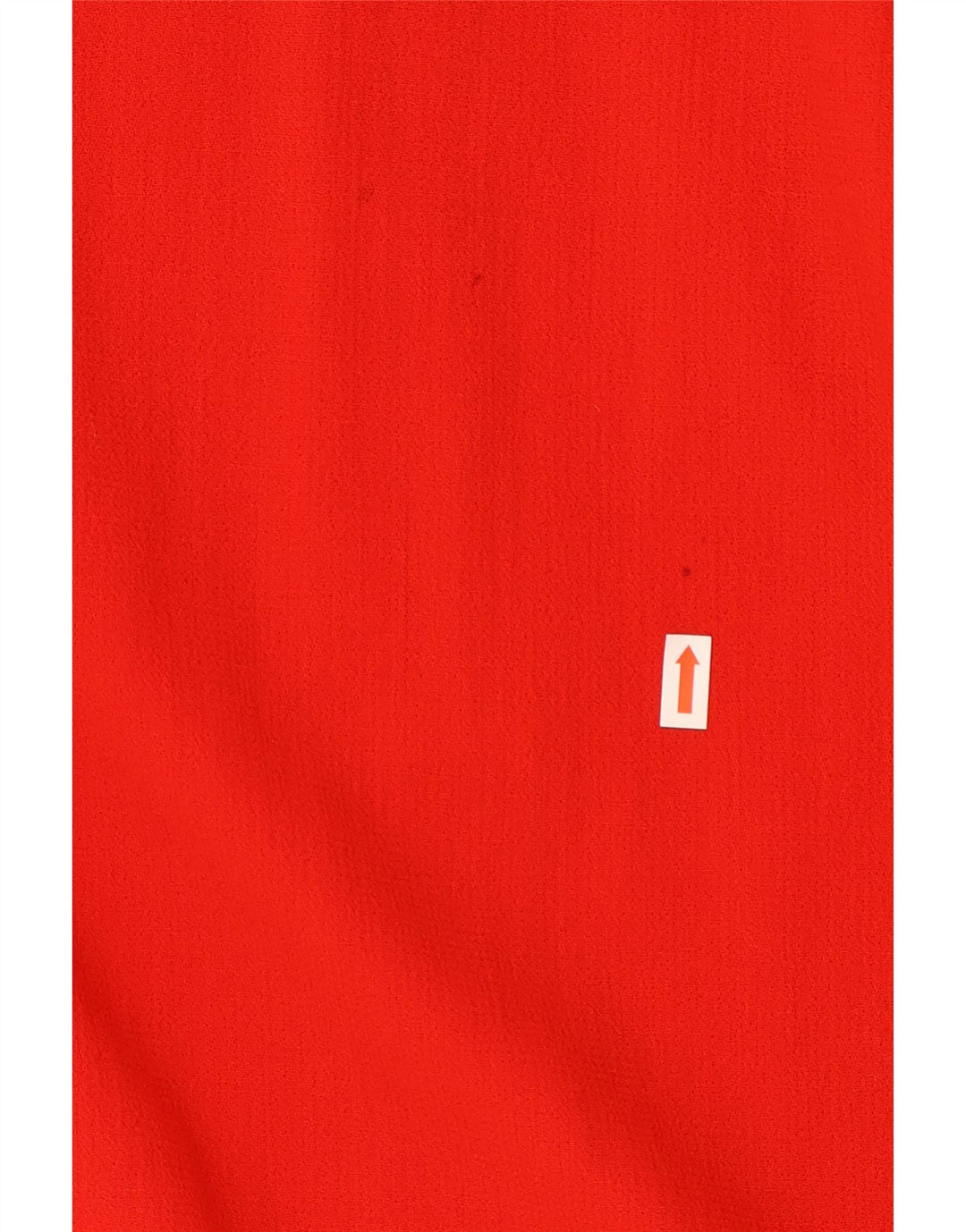 Abito a trapezio a maniche lunghe da donna Fendi UK 18 XL Lana rossa