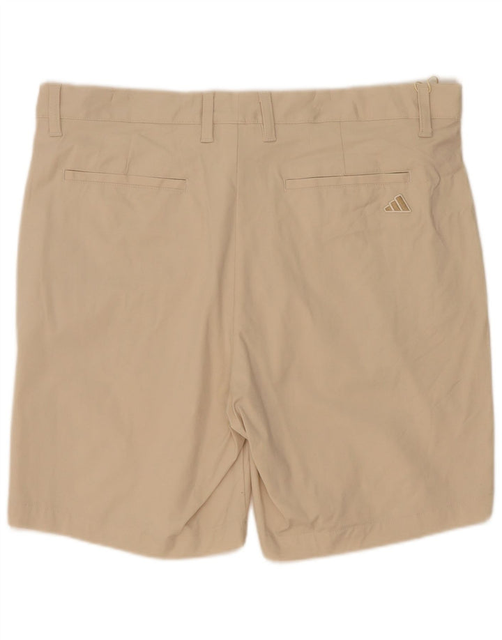 Pantaloncini chino da uomo Adidas W34 grandi in cotone beige