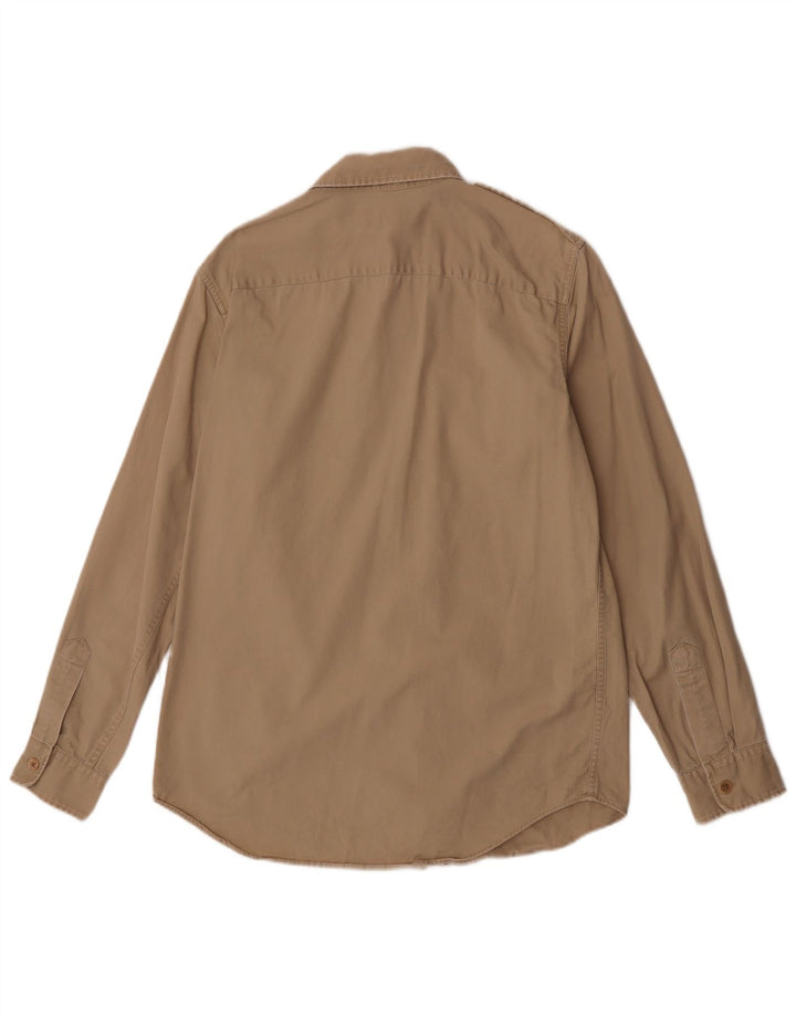 Camicia da uomo Polo Ralph Lauren in cotone beige medio
