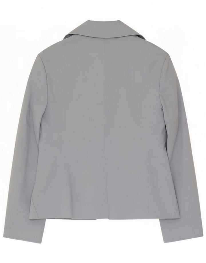 Seventy Giacca blazer aperta da donna IT 44 Cotone blu medio