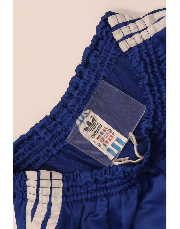 Pantaloncini sportivi Adidas da ragazzo 9-10 anni medio blu navy in poliammide