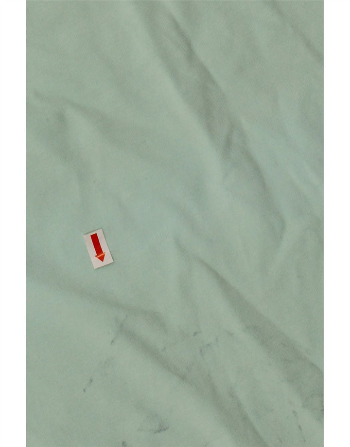 Maglietta grafica da donna NEW BALANCE Top UK 14 Cotone verde medio