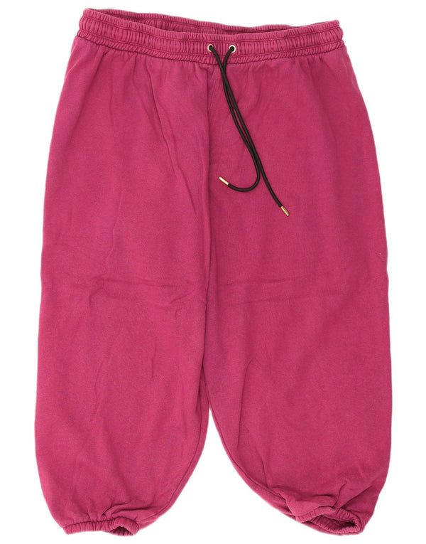 Dkny Pantaloni da tuta corti da donna Joggers UK 20 2XL Cotone viola