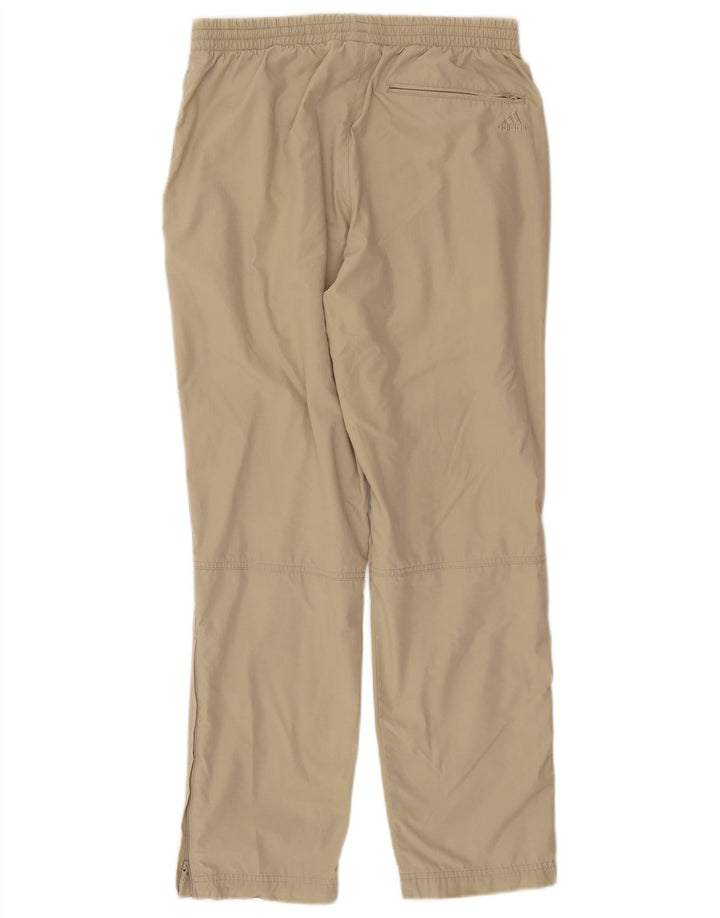 Pantaloni da tuta Adidas da uomo piccoli in poliestere kaki