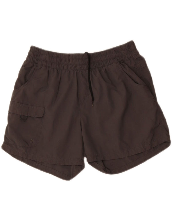 Pantaloncini da bagno da donna Columbia UK 12 Poliestere grigio medio