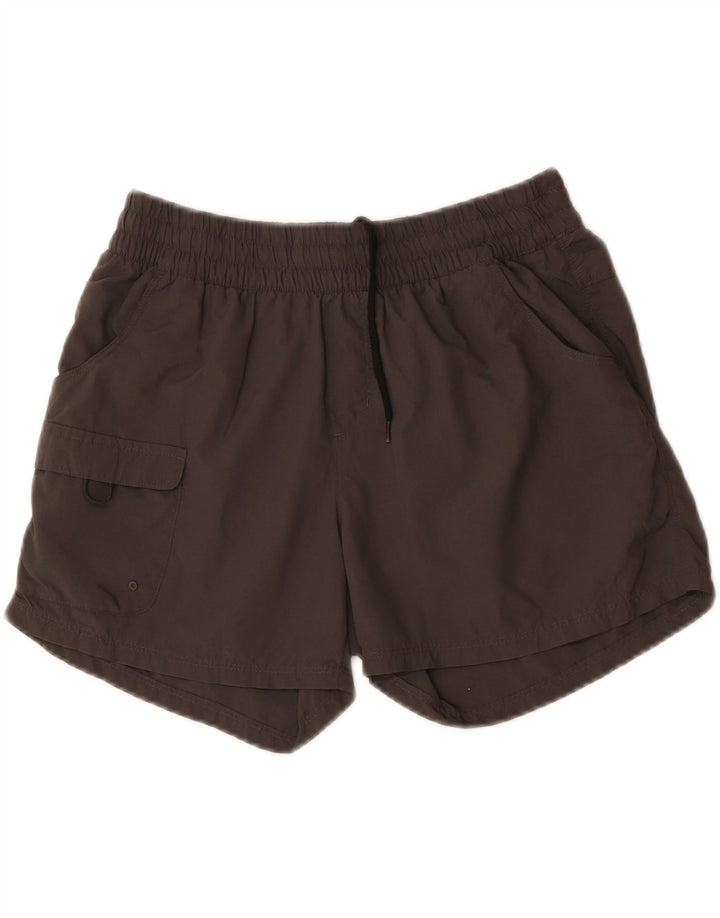 Pantaloncini da bagno da donna Columbia UK 12 Poliestere grigio medio