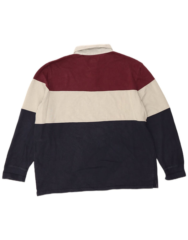 Polo da rugby grafica da uomo Levi's 2XL multicolore a blocchi di colore