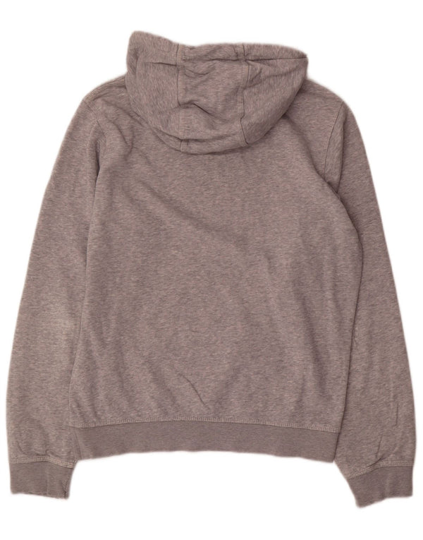 Nike Mens Hoodie Jumper Small Grey Cotton