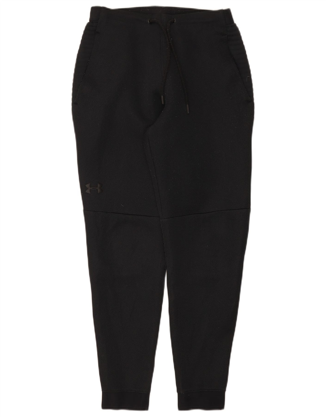 Pantaloni da tuta da uomo Under Armour da jogging medio poliestere nero