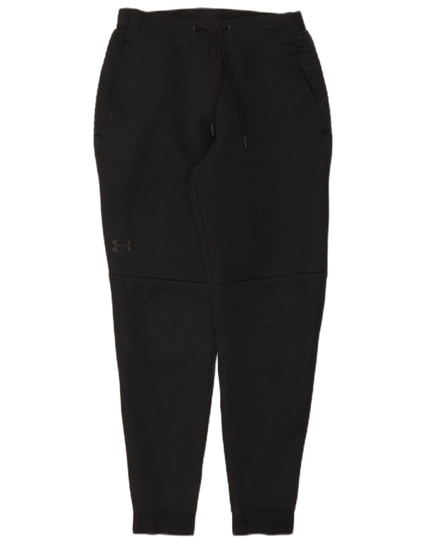 Pantaloni da tuta da uomo Under Armour da jogging medio poliestere nero