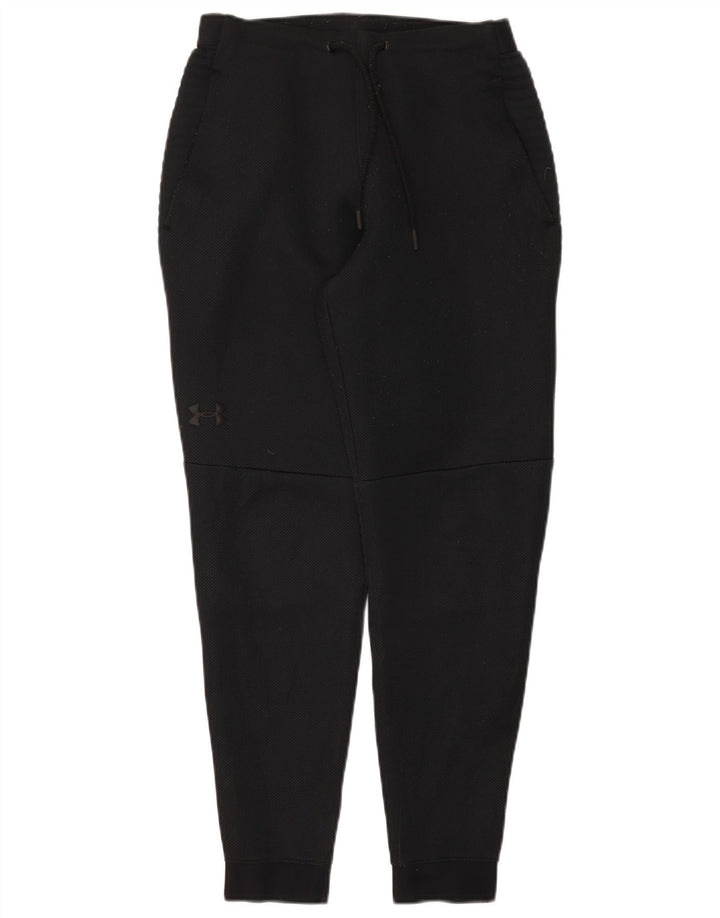 Pantaloni da tuta da uomo Under Armour da jogging medio poliestere nero