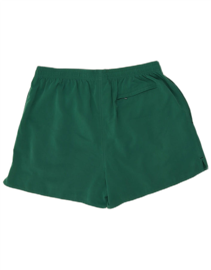 Pantaloncini sportivi da uomo Adidas UK 40 poliestere verde medio