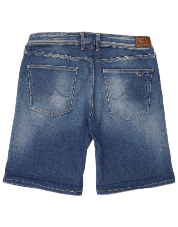 PEPE JEANS Pantaloncini di jeans vestibilità regolare da donna W30 Cotone blu medio