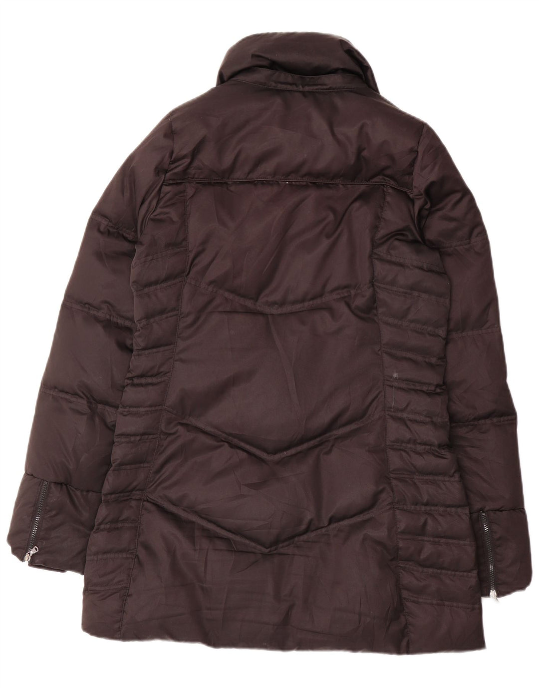 Cappotto imbottito da donna Adidas UK 12 medio nero poliestere