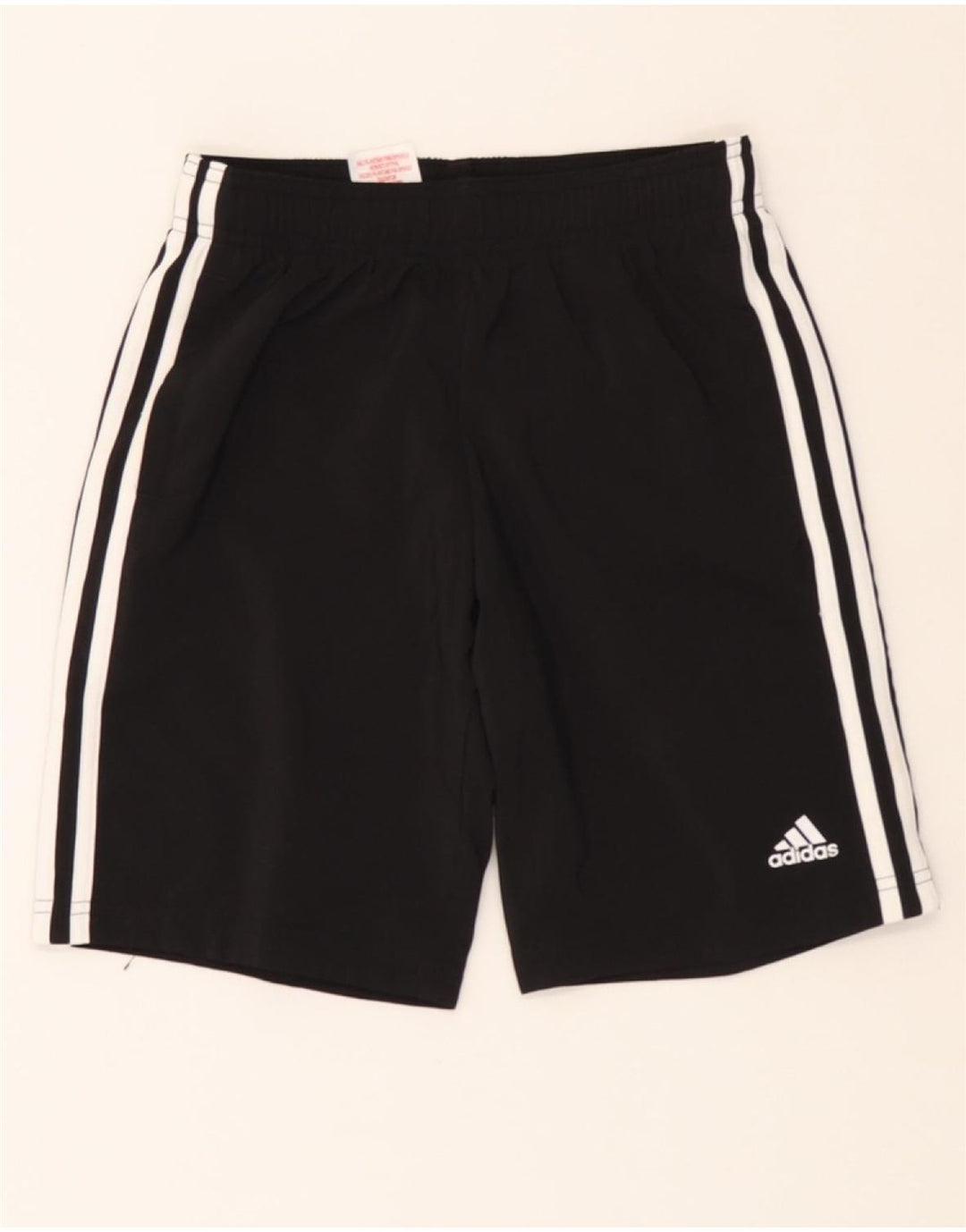ADIDAS Boys Sport Shorts 9-10 Years Black Polyester Vintage Adidas and Second-Hand Adidas from Messina Hembry 