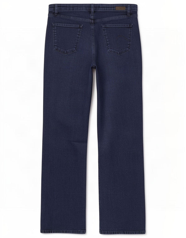 Marks & Spencer Womens Per Una Bootcut Jeans UK 14 Medium W30 L29 Navy Blue