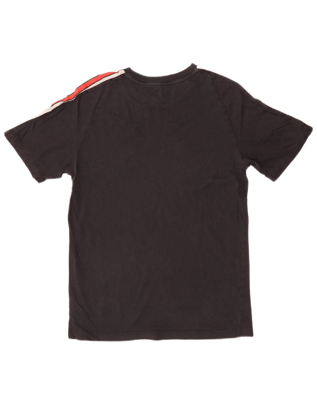 T-shirt grafica da uomo Nike Top Small in cotone color block nero