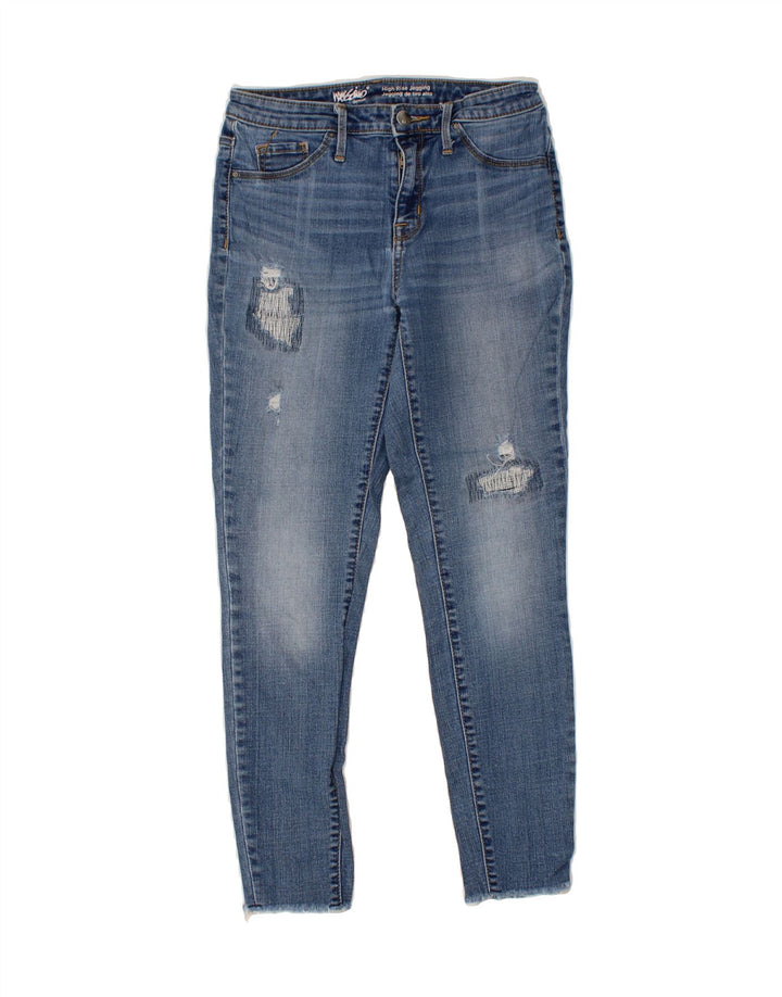 MOSSIMO Womens High Rise Jegging Jeans US 4 Small W27 L27 Blue Cotton Vintage Mossimo and Second-Hand Mossimo from Messina Hembry 