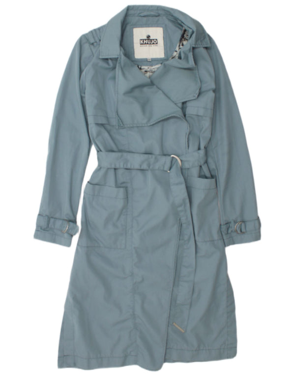 Trench da donna KHUJO UK 10 piccolo cotone blu