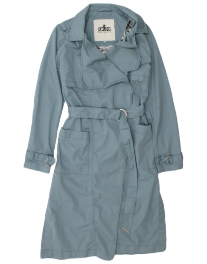 Trench da donna KHUJO UK 10 piccolo cotone blu