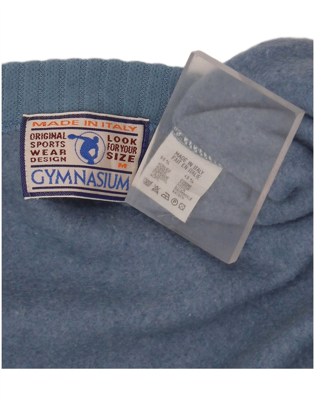 Maglione cardigan ampio da uomo Gymnasium in acrilico blu medio