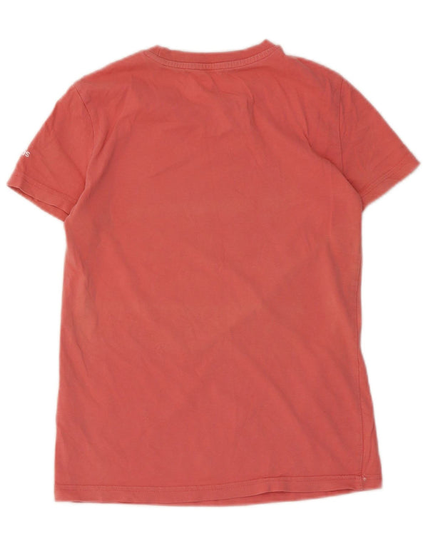 T-shirt grafica da donna Adidas Top UK 4/6 XS cotone rosa