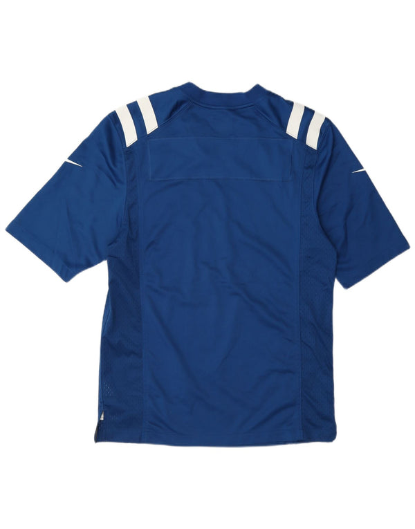 T-shirt grafica da uomo Nike Top piccola in poliestere blu