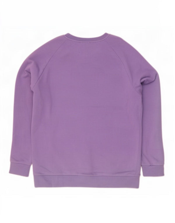 Felpa Adidas Uomo Maglione Piccolo Viola Cotone