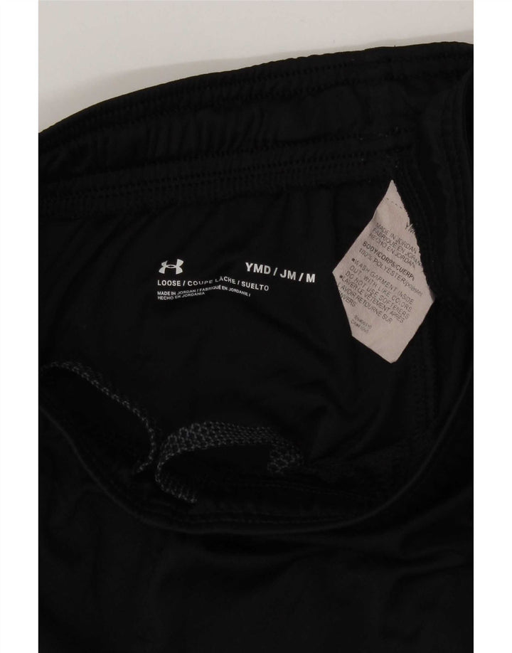 Pantaloncini sportivi grafici da ragazzo Under Armour 9-10 anni poliestere nero medio