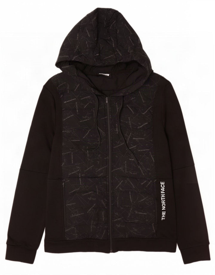 Giacca da ginnastica imbottita grafica da uomo The North Face grande nera