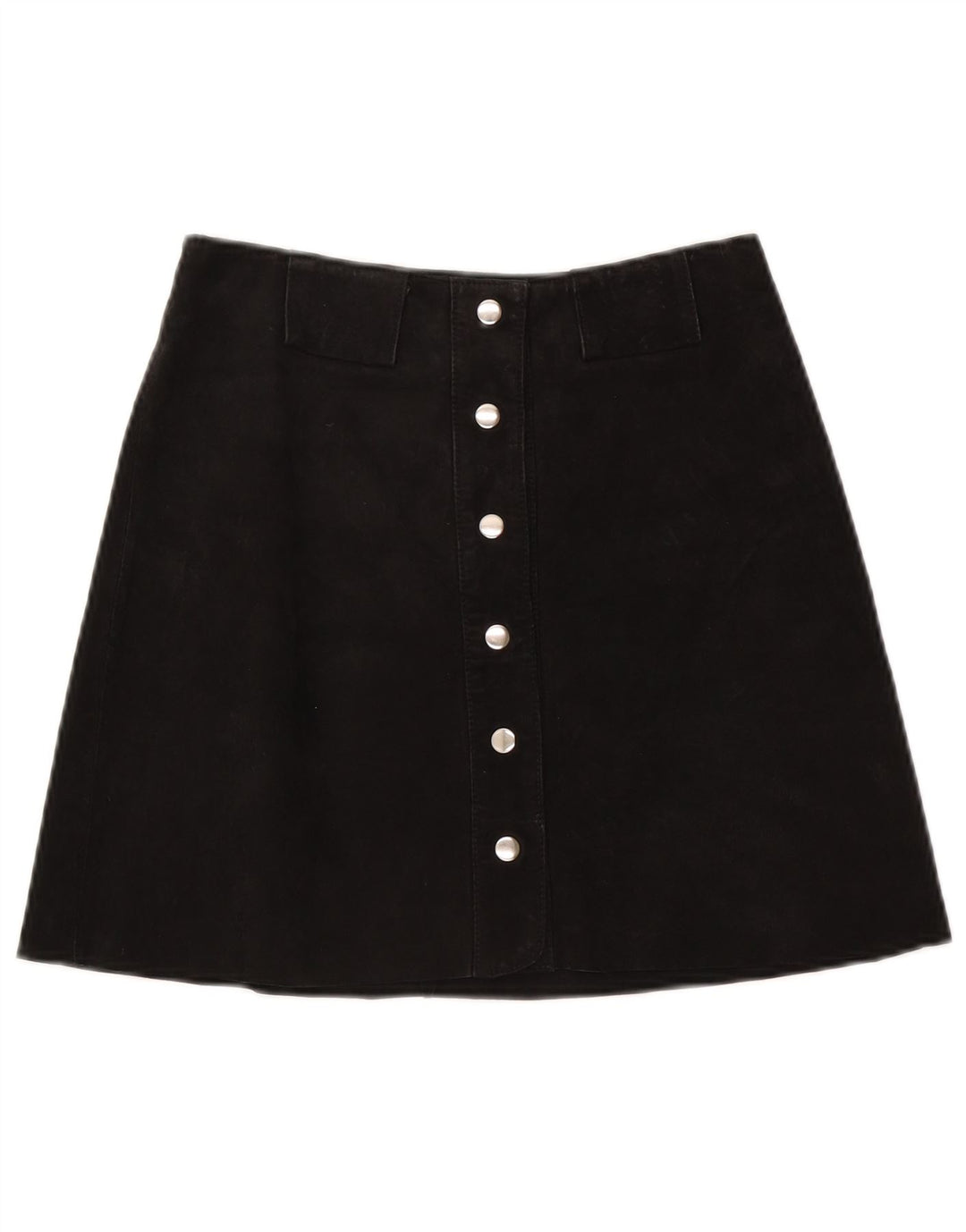 Minigonna vintage da donna W27 piccola nera