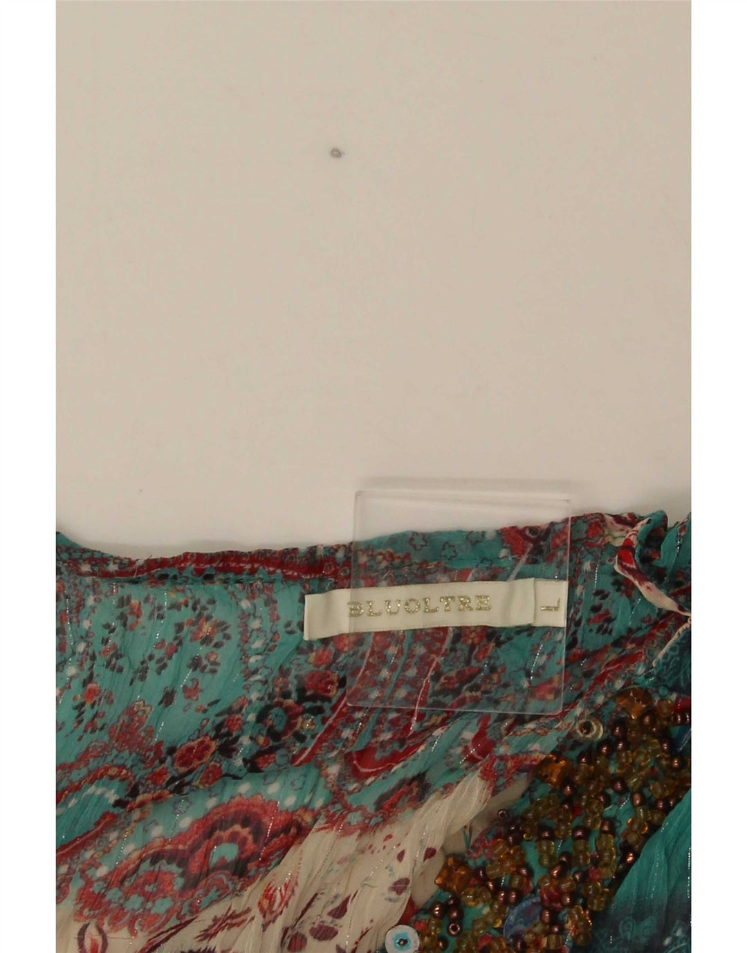 Abito a trapezio da spiaggia da donna Bluoltre UK 16 Large Green Paisley
