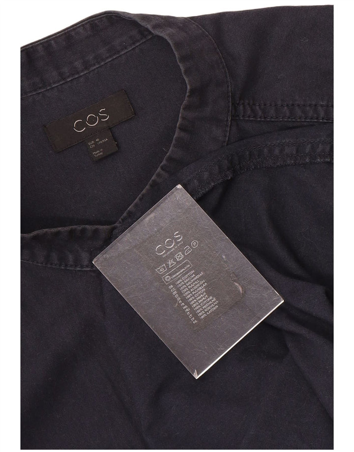 Soprabito da donna Cos EU 40 cotone blu navy medio