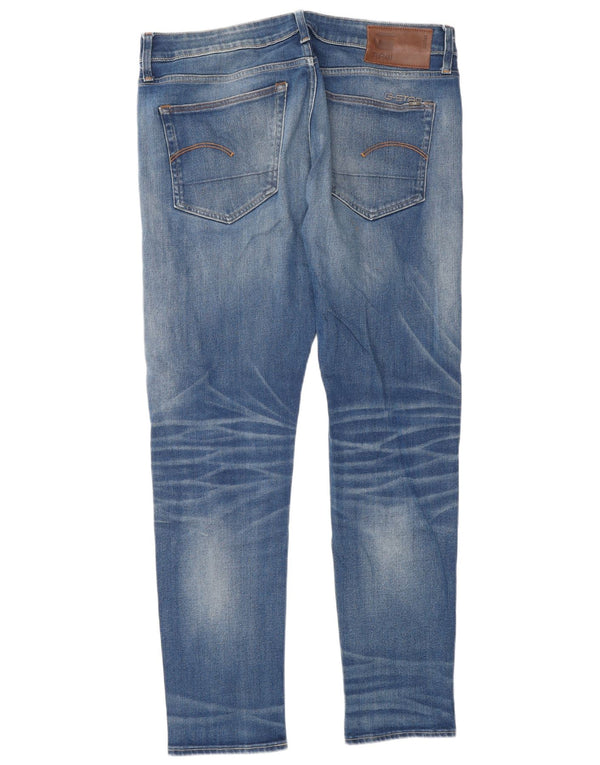 Jeans slim da uomo G-Star W34 L32 cotone blu